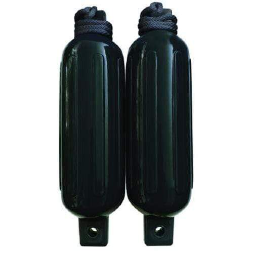 Seachoice Qualifies for Free Shipping Seachoice Fender Kit Twin Eye 5.5" x 20" Black #79261