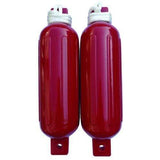 Seachoice Qualifies for Free Shipping Seachoice Fender Kit Twin Eye 6.5" x 22" Red #79276