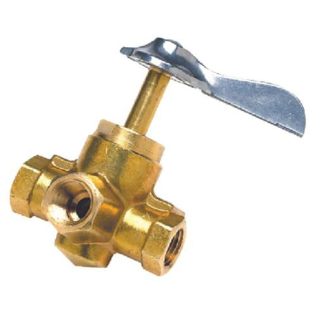 Seachoice Qualifies for Free Shipping Seachoice Fuel Line Valve 3-Way 1/4" #20751