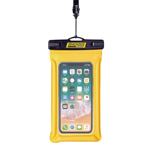 Seachoice Qualifies for Free Shipping Seachoice H2O Proof Phone Case 5" x 8" Yellow #86853