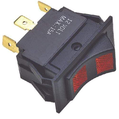 Seachoice Qualifies for Free Shipping Seachoice Illuminated Rocker Switch 3-Postion On-Off-On #12441