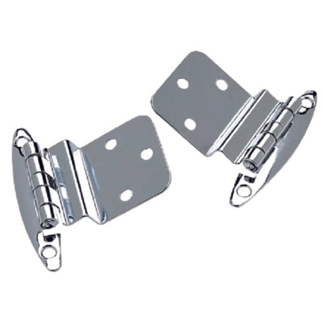 Seachoice Qualifies for Free Shipping Seachoice Inset Hinge 2-3/4" x 2-1/8" Chrome 2-pk #34601
