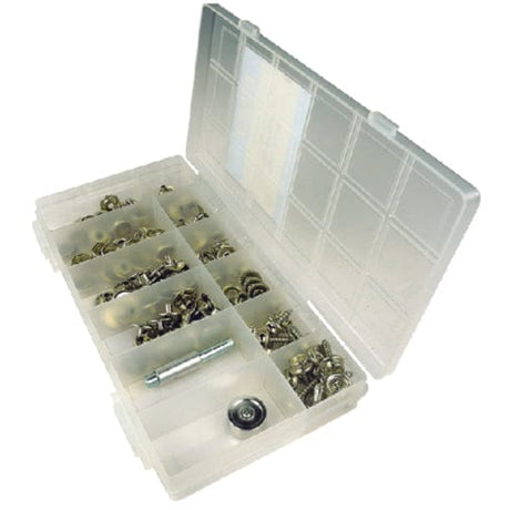 Seachoice Qualifies for Free Shipping Seachoice Kit 144-pc Canvas Snap with Tool #59444