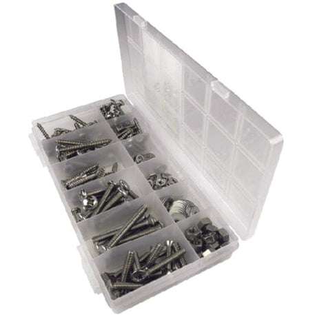 Seachoice Qualifies for Free Shipping Seachoice Kit 226-pc SS Tapping & Machine Screw #59427