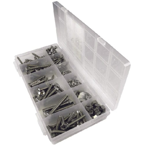 Seachoice Qualifies for Free Shipping Seachoice Kit 226-pc SS Tapping & Machine Screw #59427