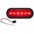 Seachoice Qualifies for Free Shipping Seachoice LED 6" Oval Light Red 6 Diodes #52831