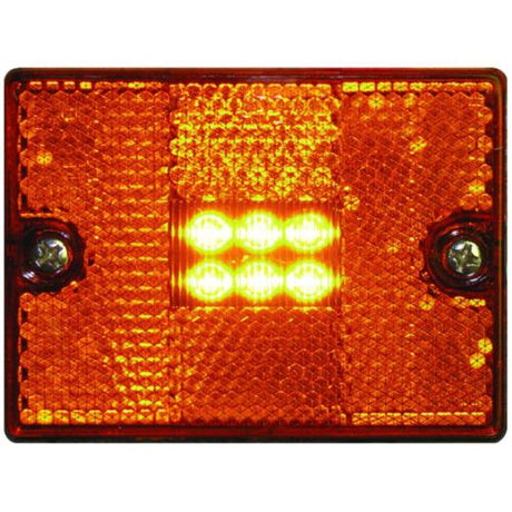 Seachoice Qualifies for Free Shipping Seachoice LED Amber Square Stud-Mount #52891