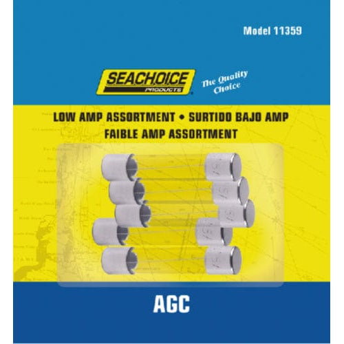 Seachoice Qualifies for Free Shipping Seachoice Low-Amp AGC Glass Fuses 5-pk #11359