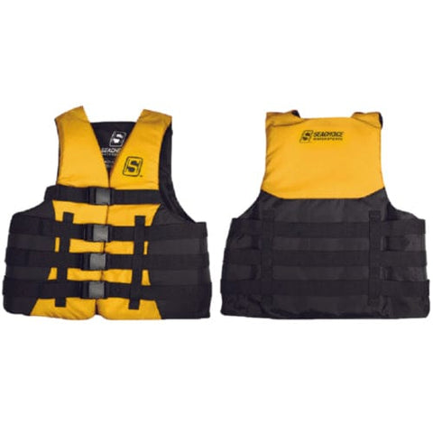 Seachoice Qualifies for Free Shipping Seachoice Neo Vest Yellow/Black 3XL #85129
