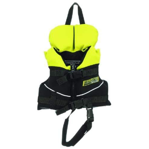 Seachoice Not Qualified for Free Shipping Seachoice Neoprene Vest Yellow/Black Infant #86570