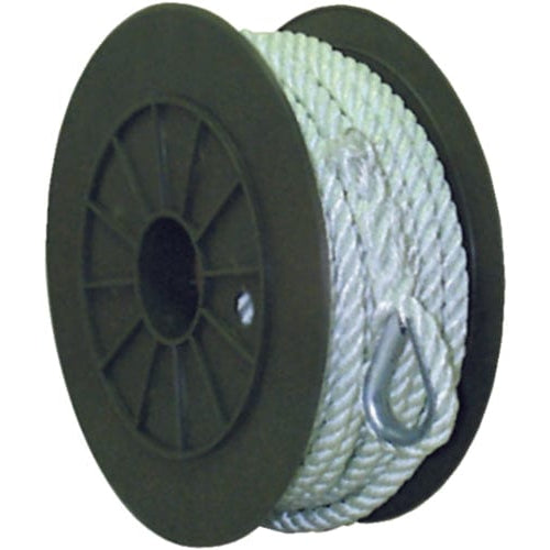 Seachoice Qualifies for Free Shipping Seachoice Nylon Anchor Line White 1/2" x 100 #40731
