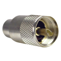 Seachoice Qualifies for Free Shipping Seachoice PL259 UHF for RG-8 Silver Plate #19951