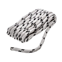 Seachoice Qualifies for Free Shipping Seachoice Poly Dock Line White with Black Tracer 3/8