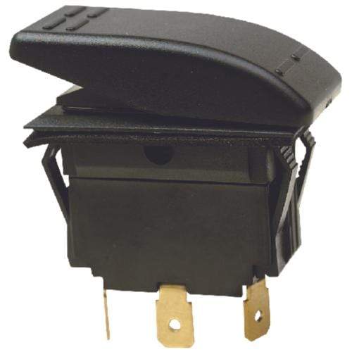 Seachoice Qualifies for Free Shipping Seachoice Rocker Switch On-Off-On DPDT Black #10841