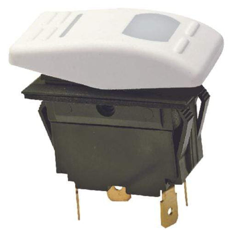 Seachoice Qualifies for Free Shipping Seachoice Rocker Switch On-Off-On DPDT Illuminated White #10991