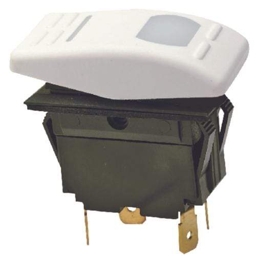 Seachoice Qualifies for Free Shipping Seachoice Rocker Switch On-Off-On DPDT Illuminated White #10991