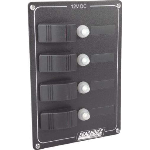 Seachoice Qualifies for Free Shipping Seachoice Rocker Switch Panel 4-Position #12491