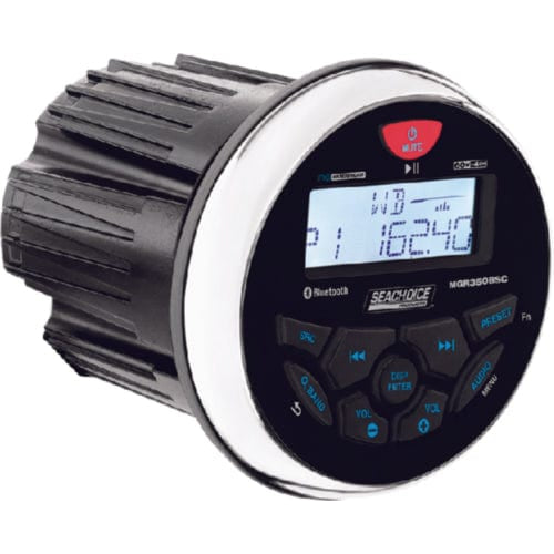 Seachoice Qualifies for Free Shipping Seachoice Round Gauge Style Stereo #72104