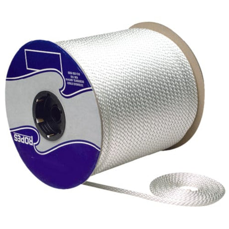 Seachoice Qualifies for Free Shipping Seachoice Solid Braided Nylon White 1/8" x 1000' #42880