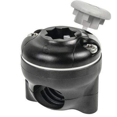 Seachoice Qualifies for Free Shipping Seachoice StarPort Rail Base 3/4" to 1" Round/Square Black #89920