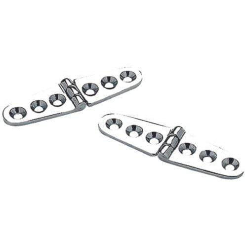 Seachoice Qualifies for Free Shipping Seachoice Strap Hinge 6" x 1-1/8" Chrome 2-pk #33831