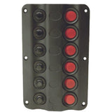 Seachoice Qualifies for Free Shipping Seachoice Switch Panel LED 6-Gang #12331