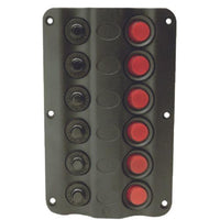 Seachoice Qualifies for Free Shipping Seachoice Switch Panel LED 6-Gang #12331