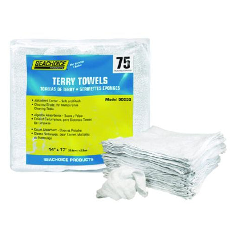 Seachoice Qualifies for Free Shipping Seachoice Terry Towels 75-pk #90033