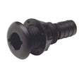 Seachoice Qualifies for Free Shipping Seachoice Thru-Hull Connector Black Plastic 1-1/8" #18171