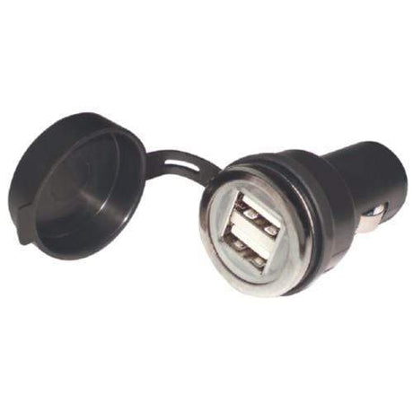 Seachoice Qualifies for Free Shipping Seachoice USB Dual Charger with Dust Cover #15071