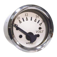 Seachoice Qualifies for Free Shipping Seachoice Voltmeter 8-16v Chrome/White #15191