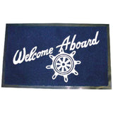 Seachoice Qualifies for Free Shipping Seachoice Welcome Aboard Mat Navy #78180