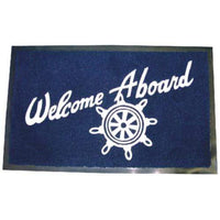 Seachoice Qualifies for Free Shipping Seachoice Welcome Aboard Mat Navy #78180