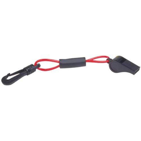 Seachoice Qualifies for Free Shipping Seachoice Whistle with Lanyard Red/Black #11726