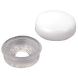 Seachoice Qualifies for Free Shipping Seachoice White Screw Cap #10 &#12 6-pk #59903