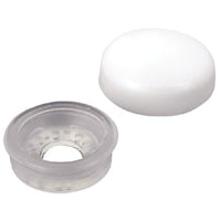 Seachoice Qualifies for Free Shipping Seachoice White Screw Cap #6  6-pk #59901