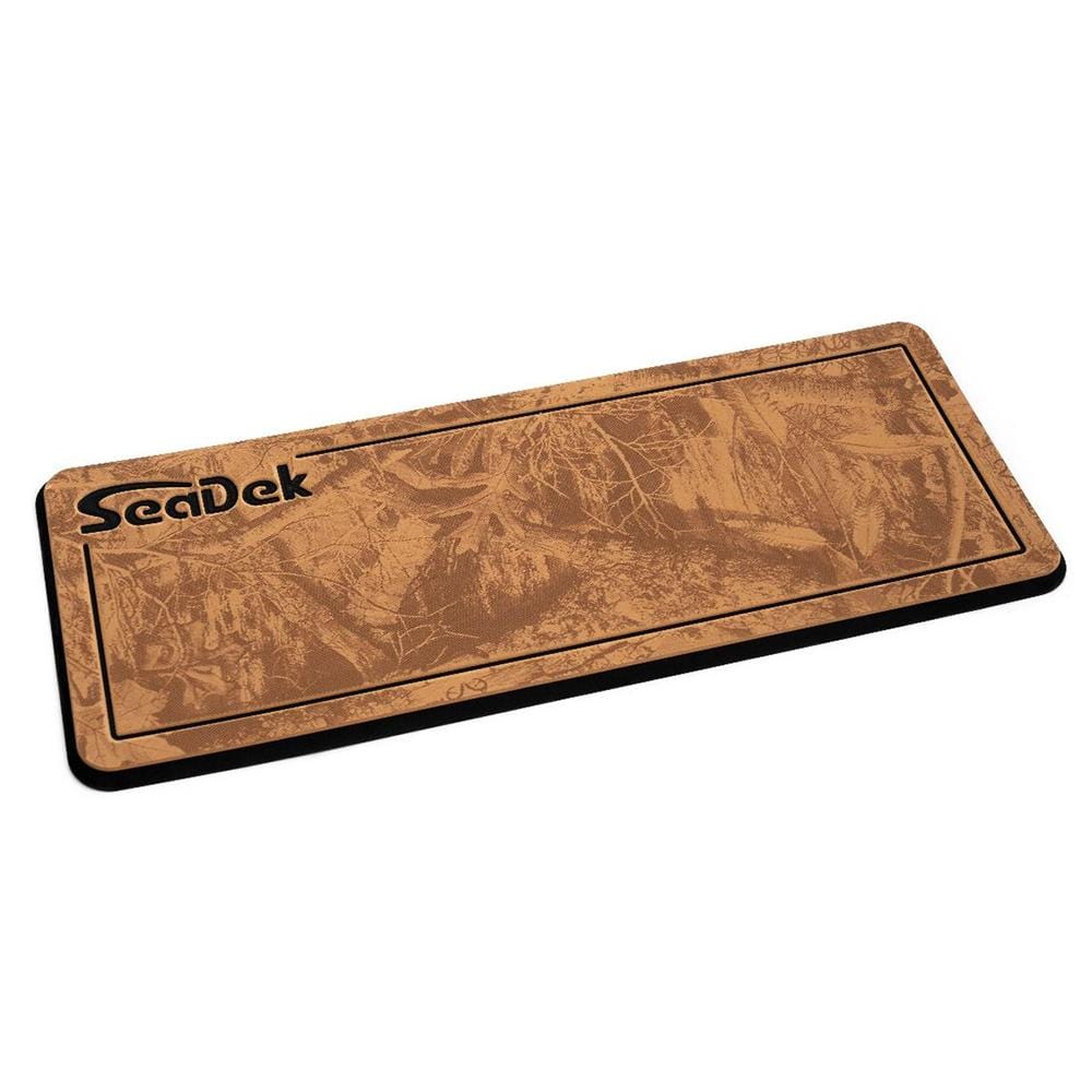 Seadek 14" x 36" 20mm Dual Density S Helm Pad Mocha/Black #39044-85511