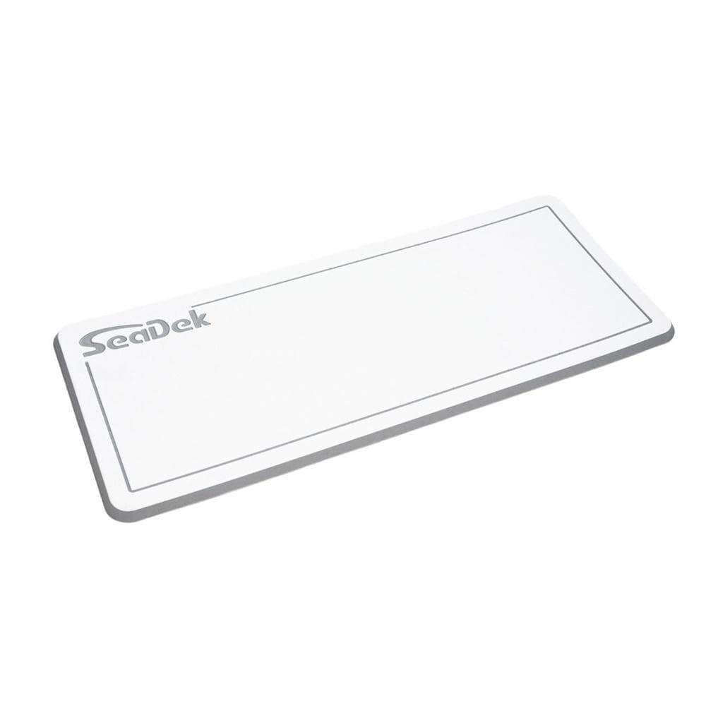 SeaDek Marine Qualifies for Free Shipping SeaDek 14" x 36" 20mm Dual Density Small Helm Pad White/ #37925-80375