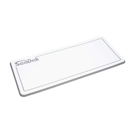 SeaDek Marine Qualifies for Free Shipping SeaDek 14" x 36" 20mm Dual Density Small Helm Pad White/ #37925-80375