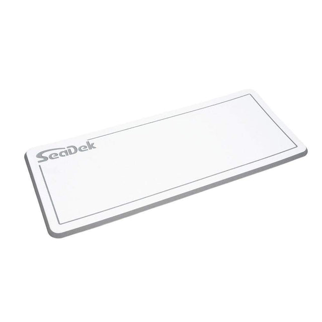 SeaDek Marine Qualifies for Free Shipping SeaDek 14" x 36" 20mm Dual Density Small Helm Pad White/ #37925-80375