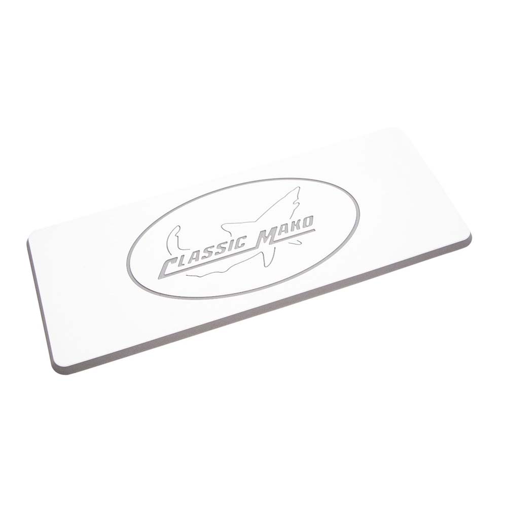 SeaDek Marine Qualifies for Free Shipping Seadek 16" x 39" 20mm Dual-Density L Helm Pad White/Storm Gray #39621-80375
