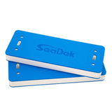 SeaDek Marine Qualifies for Free Shipping Seadek 20" x 8" x 2" Flat Fenders Small 2-pk Bimini Blue/White #40790