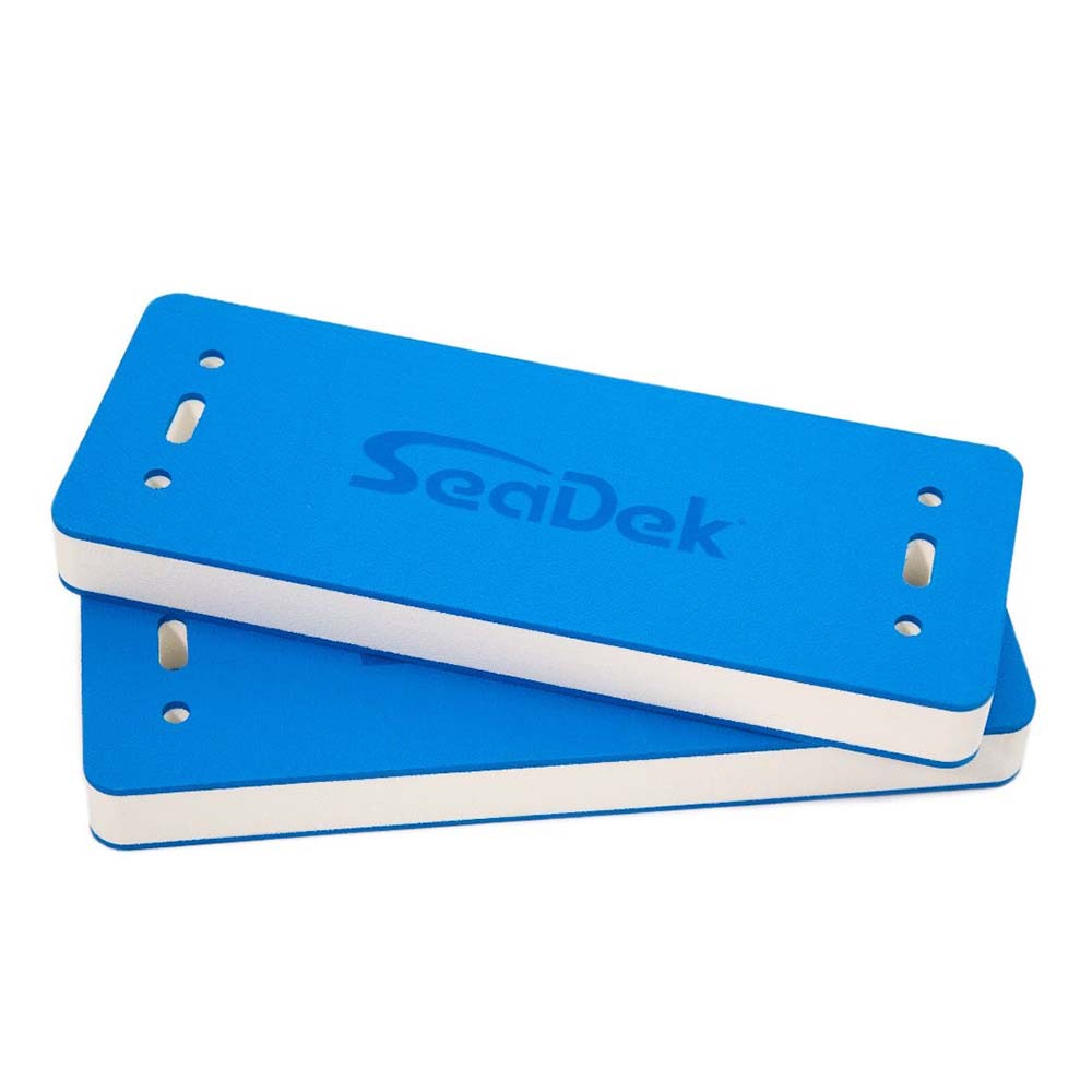 SeaDek Marine Qualifies for Free Shipping Seadek 24" x 12" x 2" Flat Fenders Medium 2-pk Bimini Blue/White #40800
