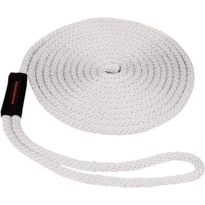 Seasense Qualifies for Free Shipping Seasense 1/2" x 15' MFP Braided Rope White Chafe Guard #50013105