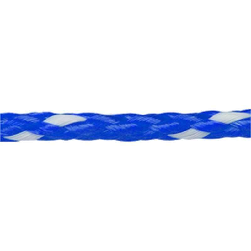 Seasense Qualifies for Free Shipping Seasense 1/4" x 1000' Hollow Braid Polyprop Bulk Blue/White #50014032