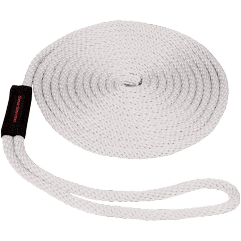 Seasense Qualifies for Free Shipping Seasense 3/8" x 15' MFP Solid Braided Rope White Chafe Guard #50013107