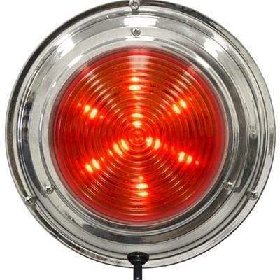 Seasense 5-1/2" Dome Light LED Red/White Stainless #50023750