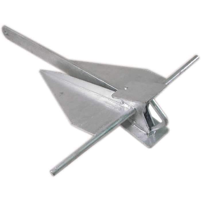Seasense Qualifies for Free Shipping Seasense Anchor #4 8 lb Fluke Style Galvanized #50073771