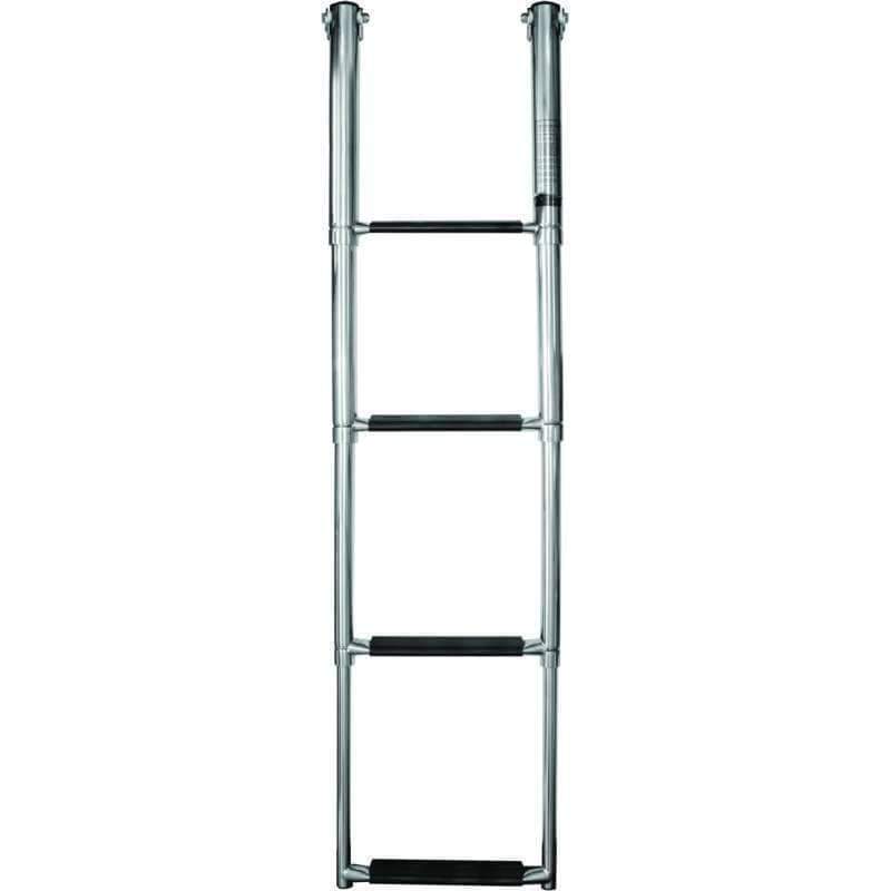 Seasense Boarding Ladder 4-Step Telescoping. Stainless #008710