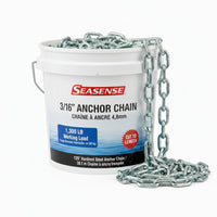 SeaSense Anchor Chain Bucket Galvanized 3/16